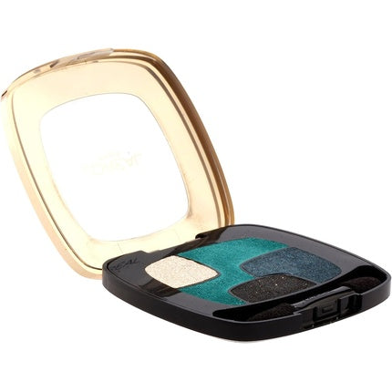 Paletă ochi L'Oréal Color Riche Quads P3 Baie d'Emeraudes, 2.5g, 4 culori