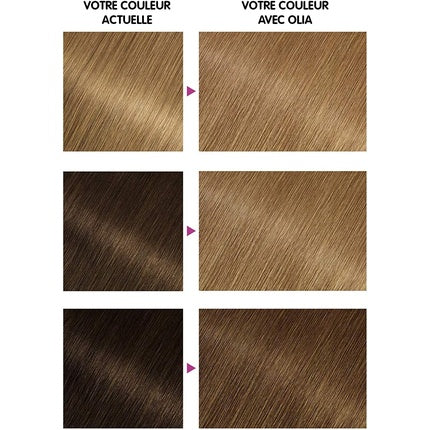 Vopsea de păr Garnier Olia 7.3 Blond Păos, fără amoniac