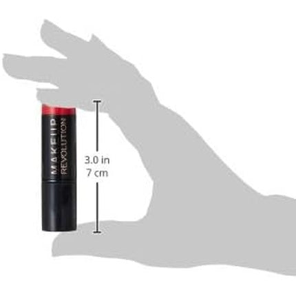 Ruj Makeup Revolution Dare, roșu, 27g