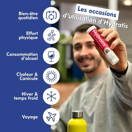 Tablete Hydratis pentru rehidratare rapidă - Electroliți cu Magneziu și Zinc, 76g