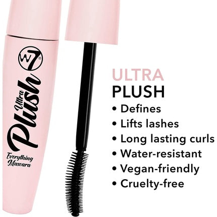 Mascara, W7, Ultra Plush, roz