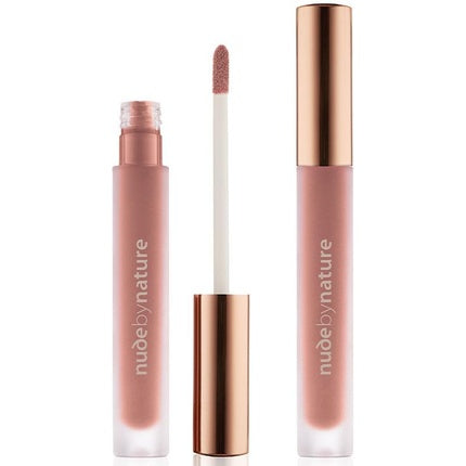 Ruj lichid, Nude By Nature, Satin, pigmentat, 24g