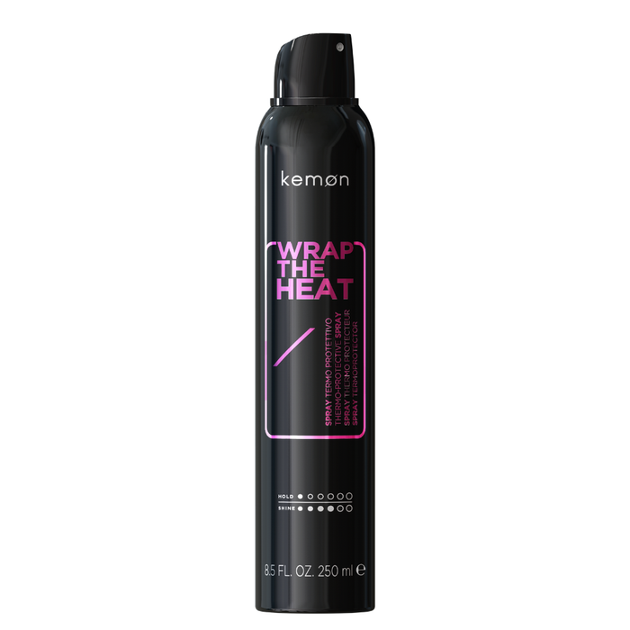 Fixativ Kemon Styling Wrap The Heat, pentru protecție termică, 250 ml