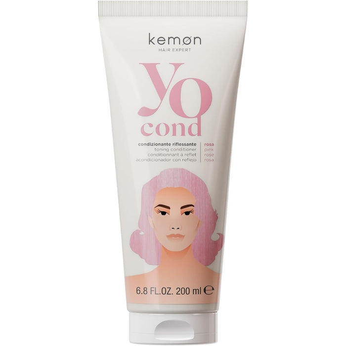 Balsam nuanțator pentru păr Kemon Yo Rosa Coloring, nuanța roz, 200 ml