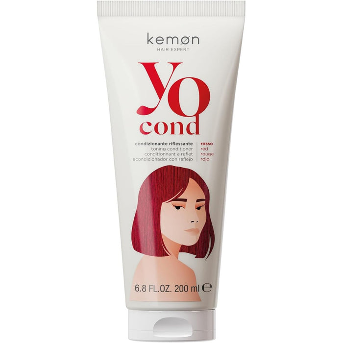 Balsam nuanțator Kemon Yo Rosso Coloring, roșu, 200 ml