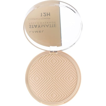 Lamel Stay Matte Compact Powder Cold Ivory N.402 Universal Neutral Undertone, pudră compactă