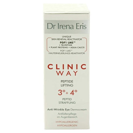 Cremă pentru ochi Dr Irena Eris Clinic Way Peptide Lifting, 15ml