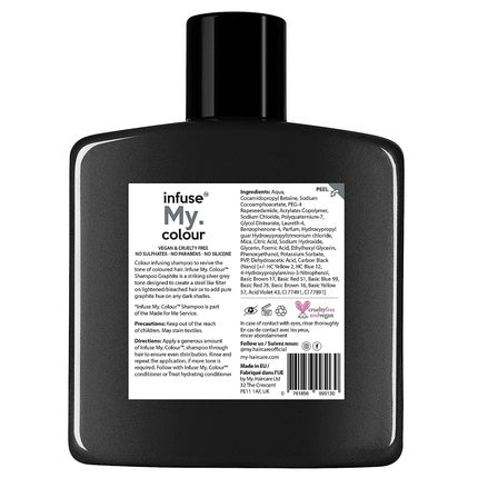 Șampon My.Haircare, Infuse My.Colour, grafit, 250ml
