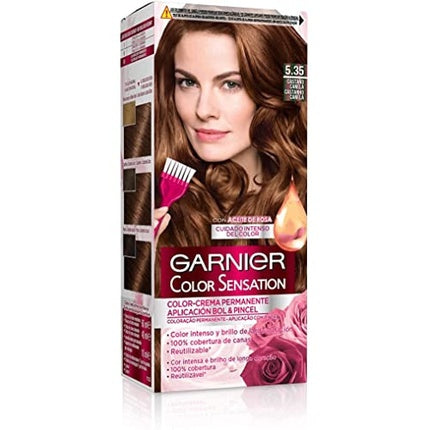 Vopsea de păr, Garnier, Color Sensation, Chestnut Cinnamon