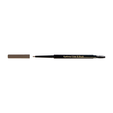 Creion Sprâncene Christian Faye Eyebrow Liner & Brush în Taupe