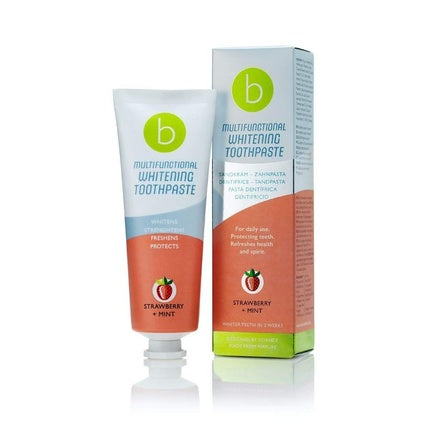 Pasta de dinti multifunctionala Beconfident, capsuni menta, 75ml