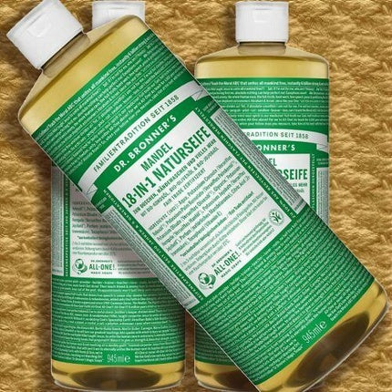 Săpun lichid Dr. Bronner's Magic Soap, Almond, 944ml, Bio, Vegan