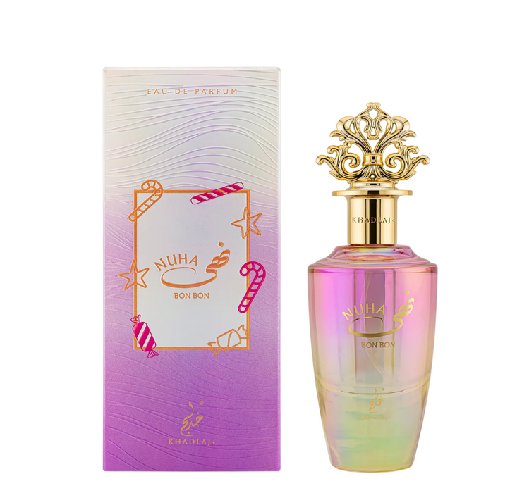 Apă de parfum Khadlaj Nuha Bon Bon, pentru femei, 85 ml