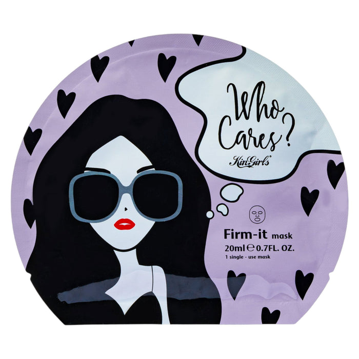 Mască facială Kingirls Who Cares, hidratantă, pentru fermitate, 20 ml, tester