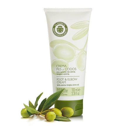 Cremă picioare și coate, La Chinata, 100ml, alb-verde