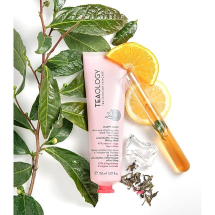 Cremă Anti-Cellulită Teaology, Happy Body, 150ml, roz