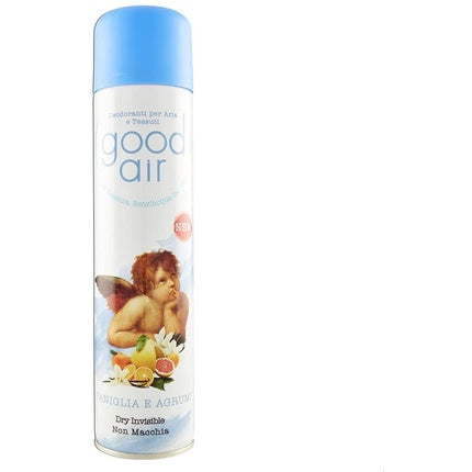 Ebano Ebony Good Air Deodorant Spray, Vanilla și Citrus, White