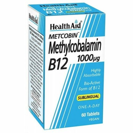 Vitamine, HealthAid, Metcobin, tablete sublinguale