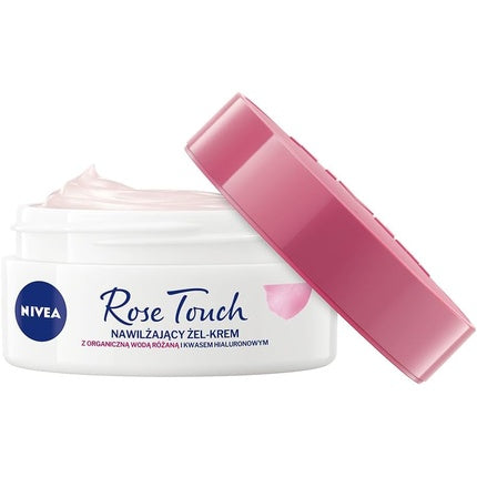 Gel-cremă hidratantă, Nivea, Rose Touch, 50ml