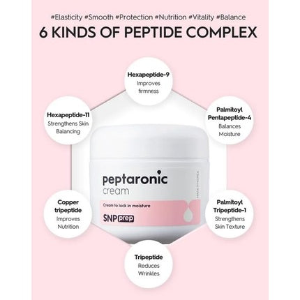 Cremă Față Snp Peptaronic, 50ml, Alb