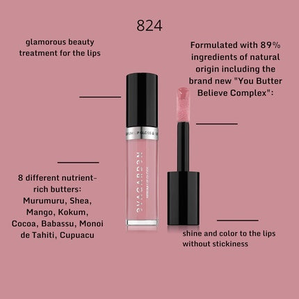 Serum Lip Gloss Eva Garden Rose Dawn, 23 g