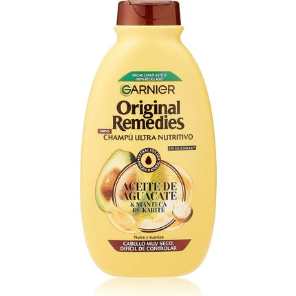 Șampon, Garnier, Original Remedies, Avocado și Unt de Shea, 300ml