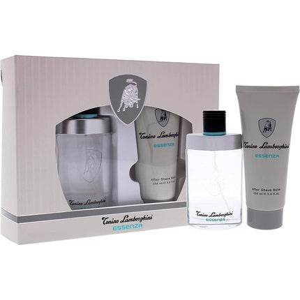 Set cadou aftershave Tonino Lamborghini Essenza, 2 piese, 75ml EDT, 150ml balsam