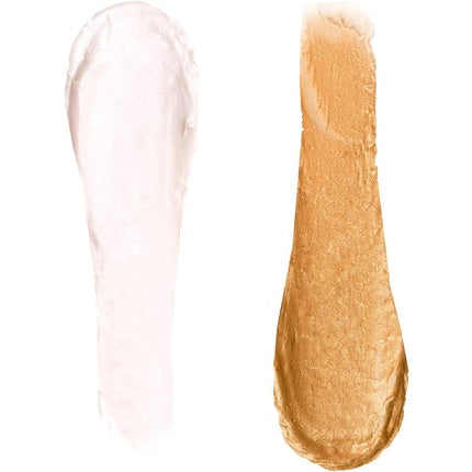 Barry M Chisel Cheeks Highlighter Cream Duo, Argintiu și Auriu, 12.60g