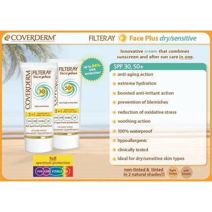 Cremă de față Farmecco Filteray Plus SPF30 pentru piele uscată 50ml