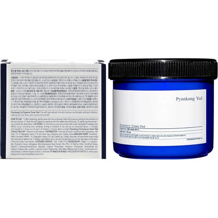 Pyunkang Yul Essence Toner Pad, Astragalus Root, Houttuynia Cordata, Centella Asiatica, Ceramide, 70 Pads