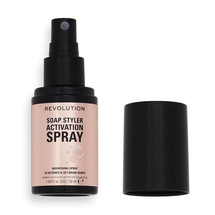 Spray activare sprâncene, Makeup Revolution, 50 ml, negru