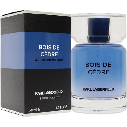Apă de Toaletă, Lagerfeld, Bois de Cèdre, albastru, 50ml