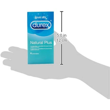 Prezervative, Durex, Natural Comfort, albastru, 6 bucati