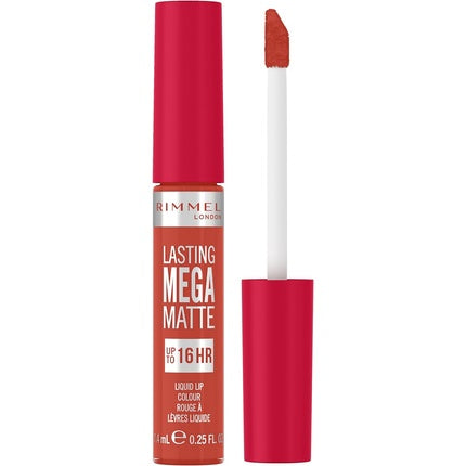 Ruj lichid, Rimmel, Lasting Mega Matte, Scarlet Flames
