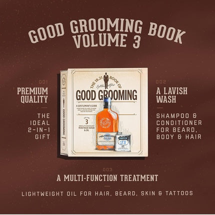Set îngrijire bărbați, 18.21 Man Made, Book of Good Grooming, mahon
