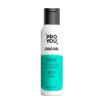 Șampon Revlon Pro You The Moisturizer, Hidratant pentru Păr Uscat, Alb și Turcoaz, 85ml