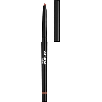Creion Labial Alcina, Natural Brown, Culoare maro cu nuanțe de bronz