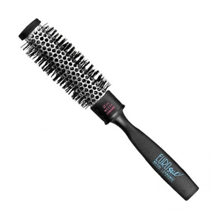 Eurostil Metalceramic Finishing Brush, Rotundă, 24mm, Negru