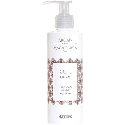 Cremă de styling Biacrè, Argan și Macadamia Curl Cream, 200ml
