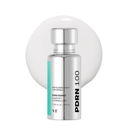 Serum Glow Vt Cosmetics PDRN 100 Essence, 35ml, Vegan, Argintiu