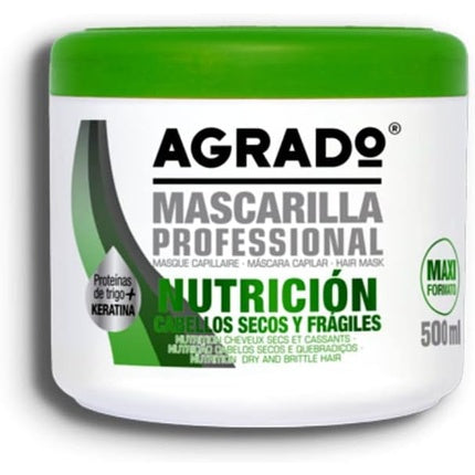 Mască păr, Agrado, Nutritivă, 500ml