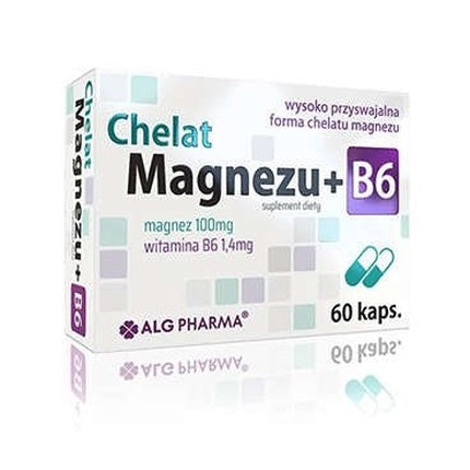 Supliment Magneziu + B6, Ultra Nutrition, Chelat Magneziu B6, 60 Capsule