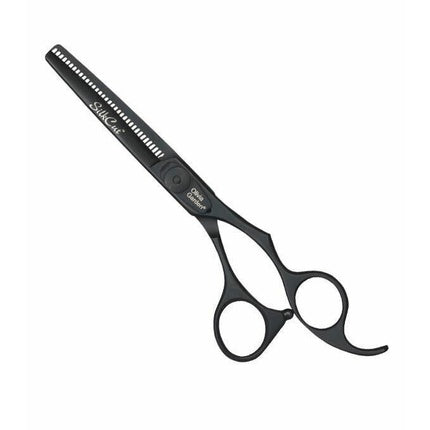 Set Foarfece Păr Olivia Garden SilkCut Matt Black, 3 piese, Culoare Neagră
