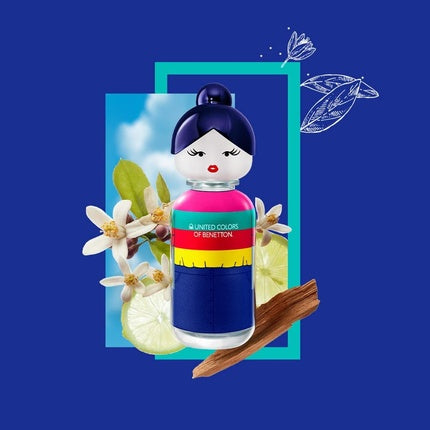 Set cadou parfum United Colors Of Benetton Sisterland Blue, albastru