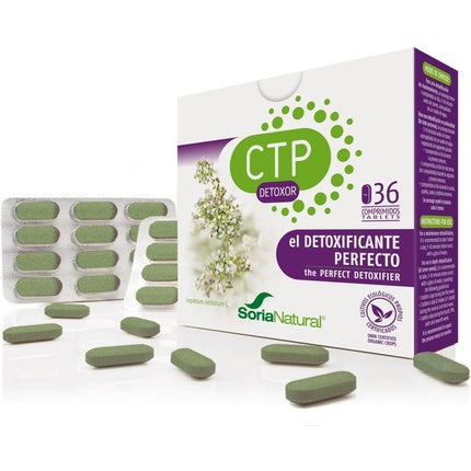 Supliment, Soria Natural, CTP Detoxor, 36 tablete