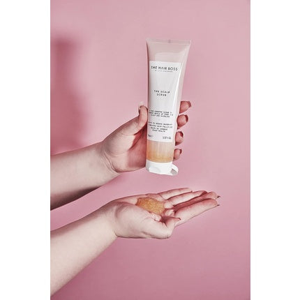 Scrub Scalp The Hair Boss, Ulei Tea Tree, Extract Măceș, 150ml