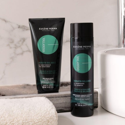 Șampon curățare Essentiel Keratin Balance, Eugène Perma, 250ml