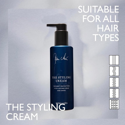 Björn Axén The Styling Cream, Cremă de coafat, 226 g, albastru