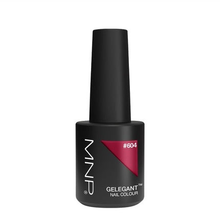 Lac Gel Semipermanent MNF Elegant, #604 Sangria, 8ml, roșu vin