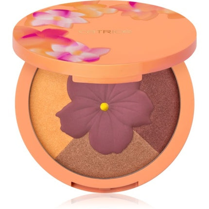 Paletă farduri ochi Catrice, Buy Myself Flowers, model floral, capacitate 31g